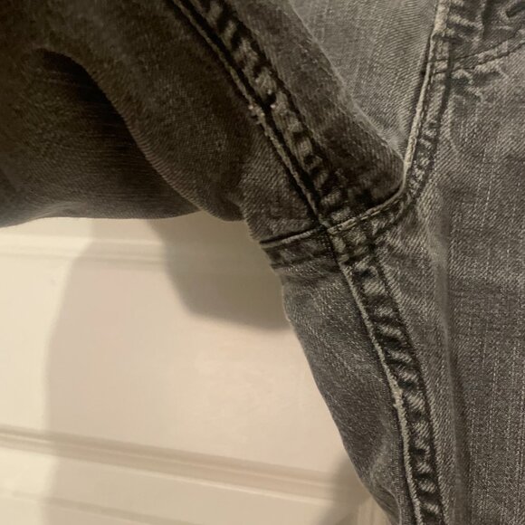 Levi's 513 Straight Jeans Gray Wash, 34 W x 32 L - Picture 4 of 6